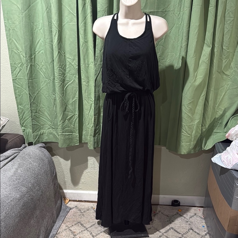 Elegant Black Maxi Dress